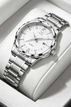 Steel Belt Quartz Watch