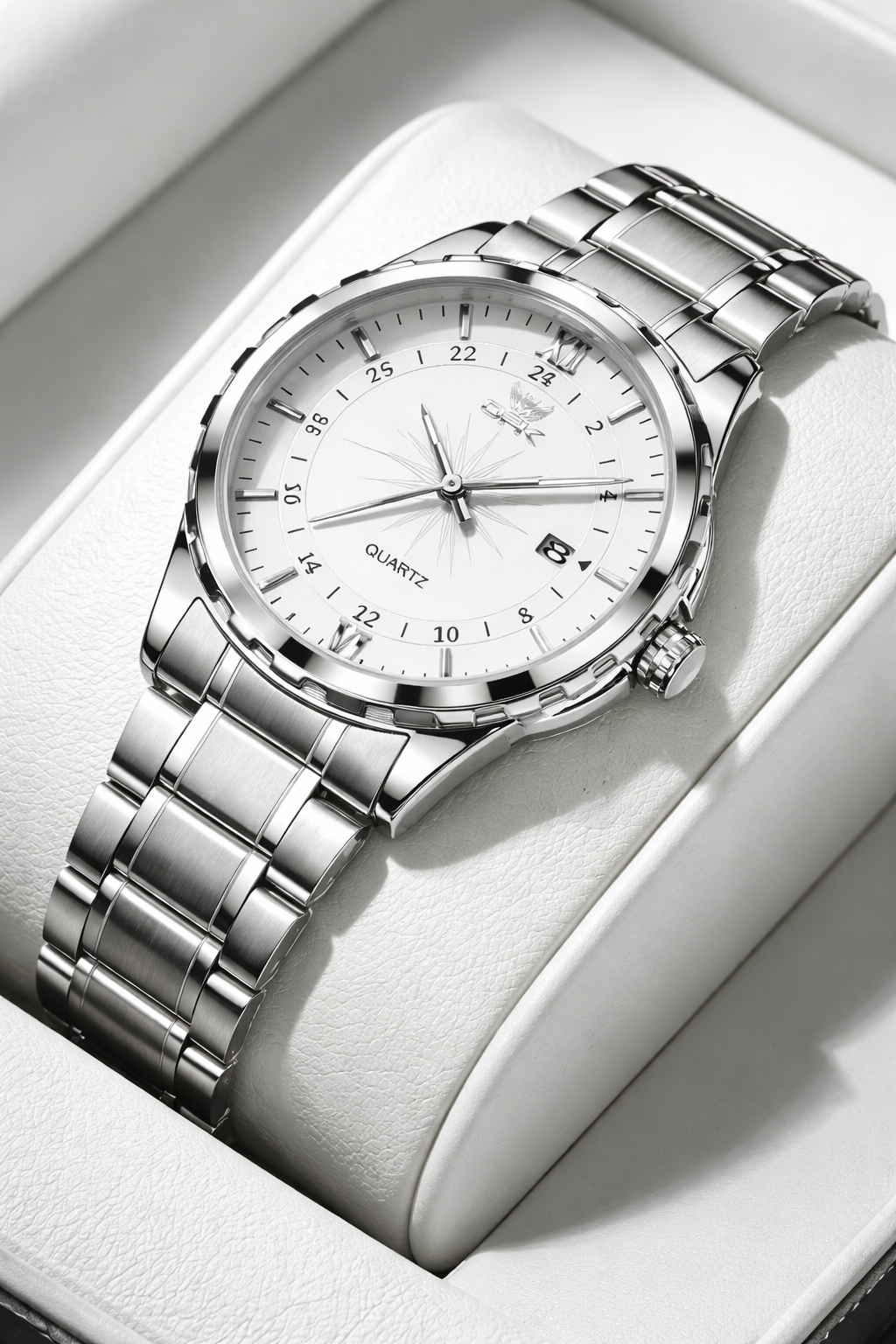 Steel Belt Quartz Watch