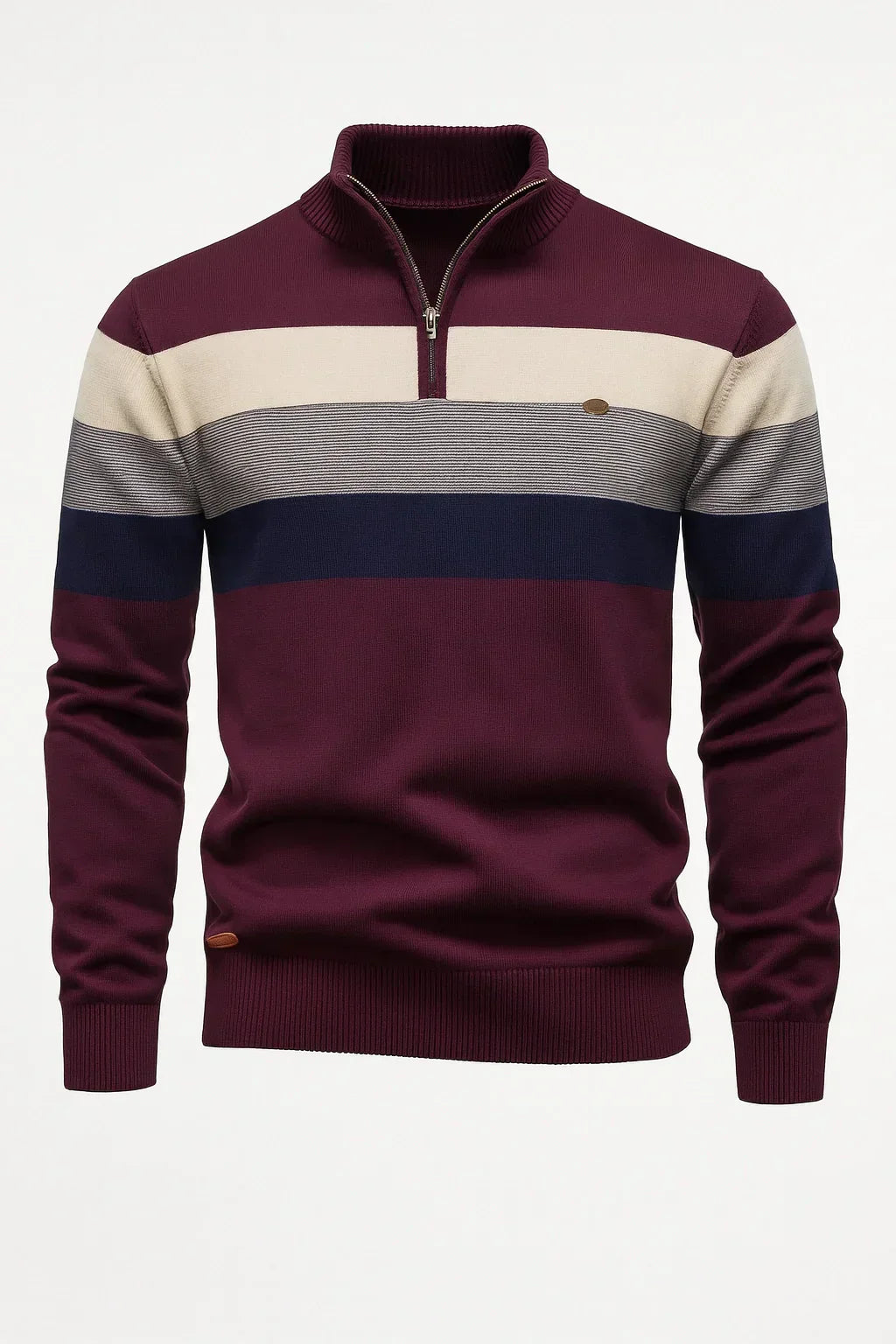 Belmont Cotton Zip Sweater