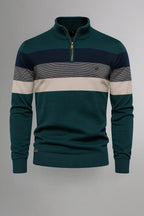 Belmont Cotton Zip Sweater