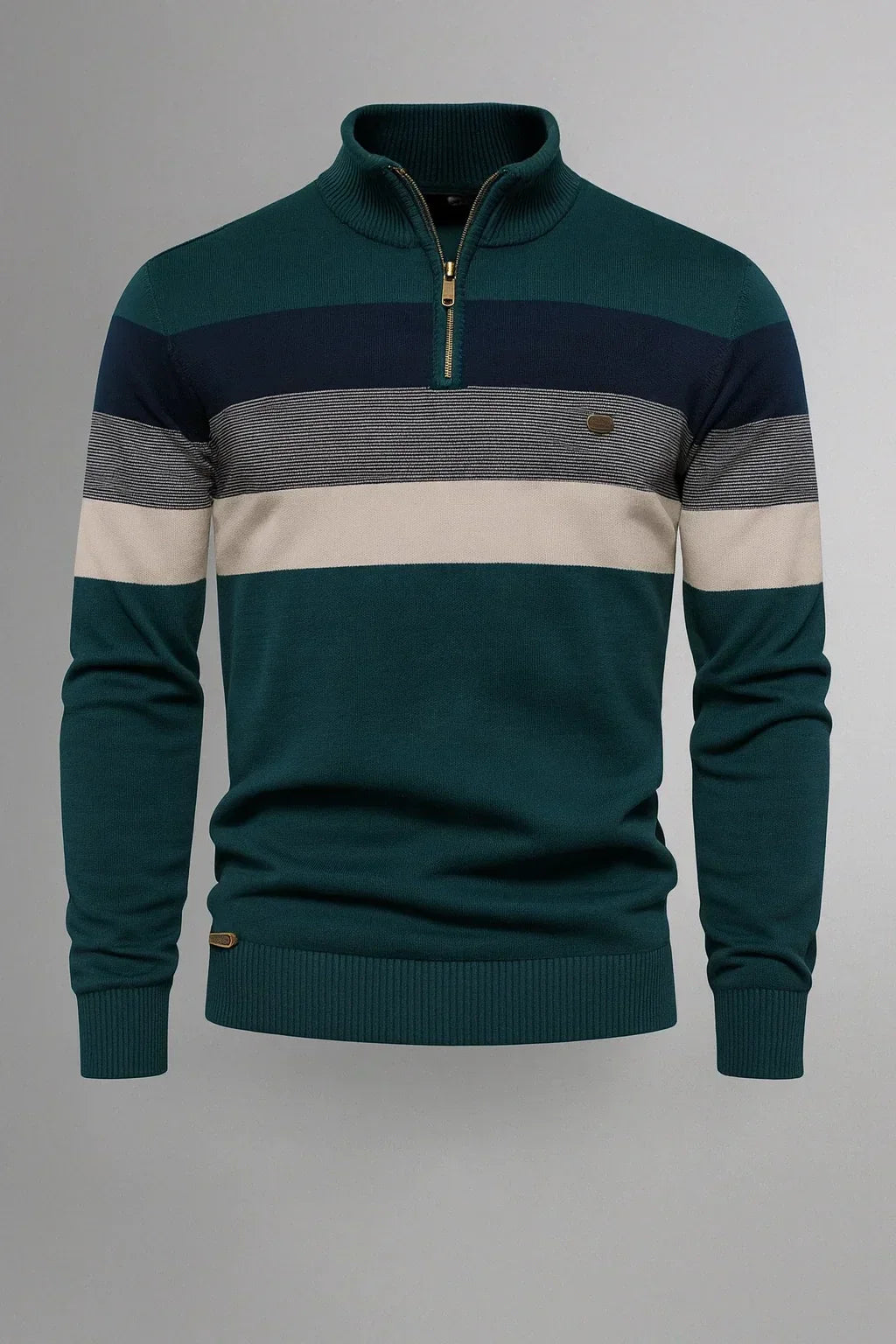 Belmont Cotton Zip Sweater