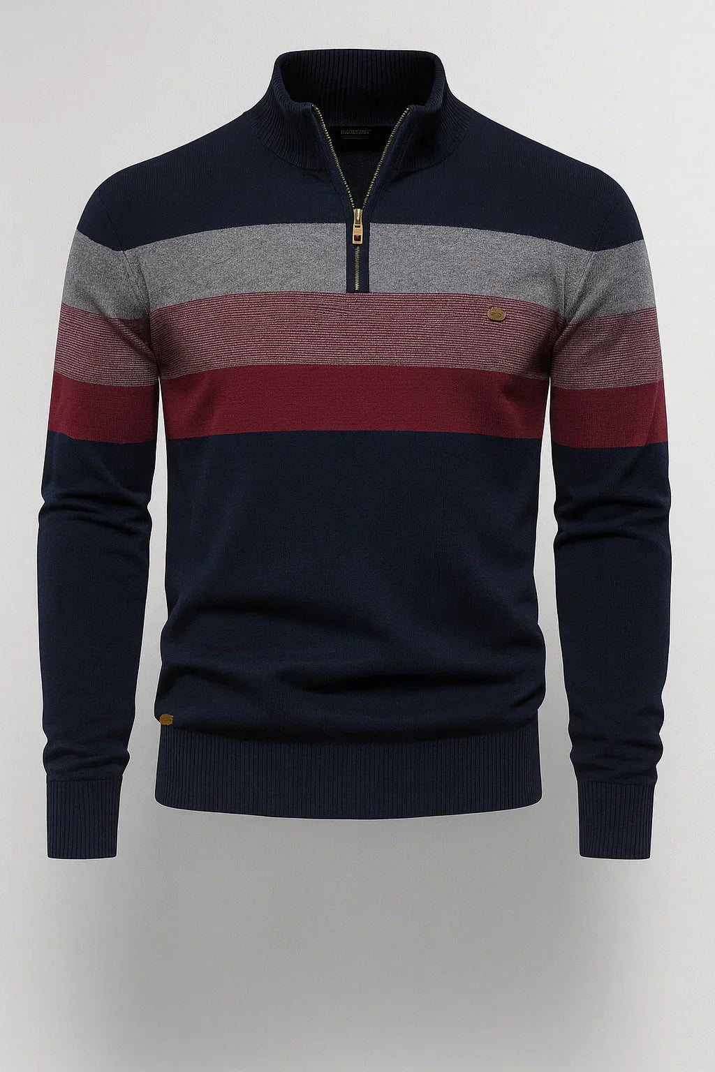 Belmont Cotton Zip Sweater