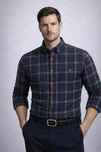 Plaid Cotton Shirt