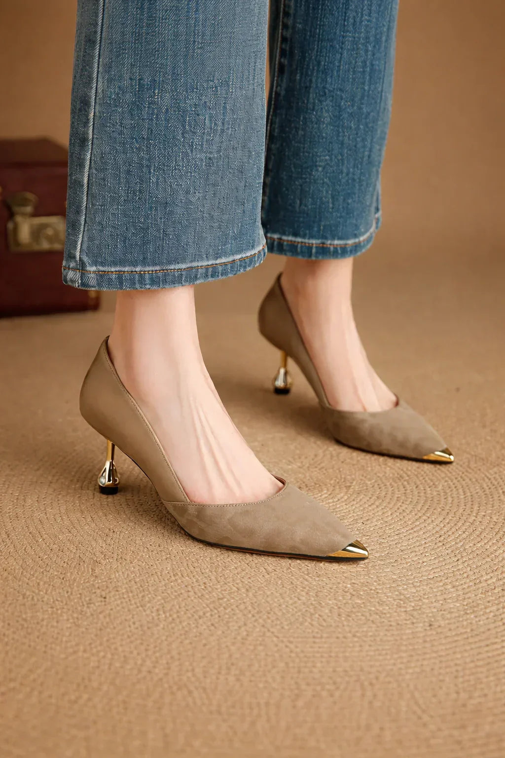 Leopard Luxe Heel Pumps