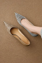 Leopard Luxe Heel Pumps