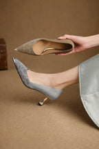 Leopard Luxe Heel Pumps