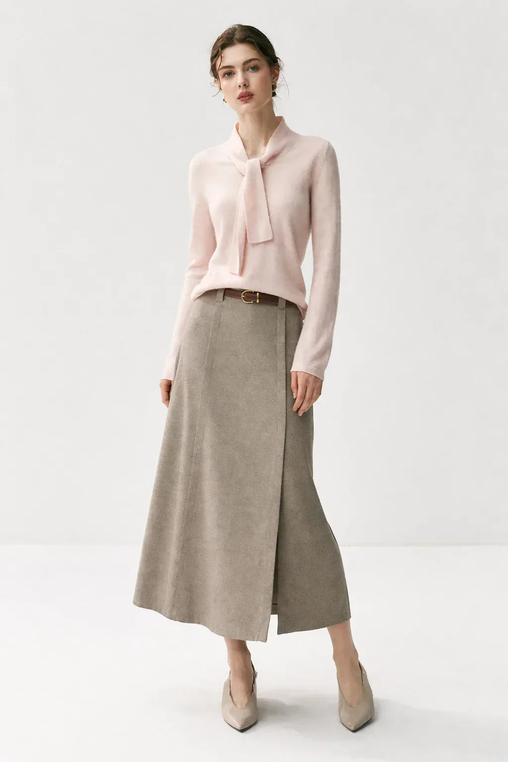 Ribbon Cashmere Sweater