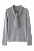 Ribbon Cashmere Sweater