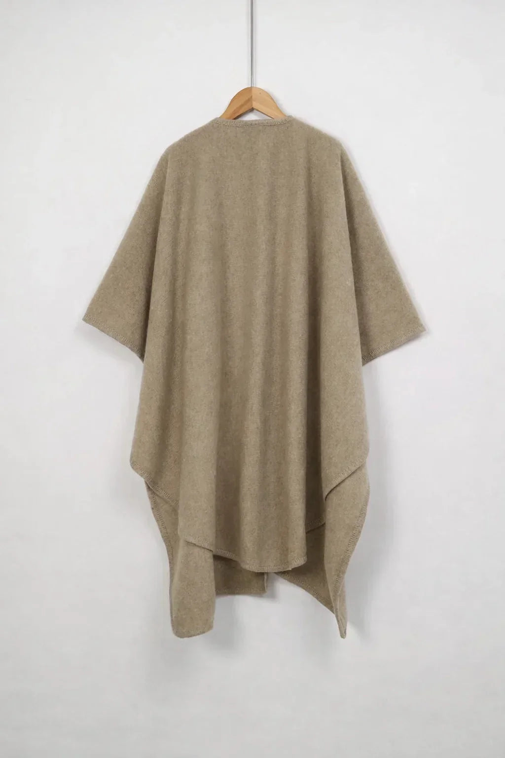 Elegant Knit Shawl Cape
