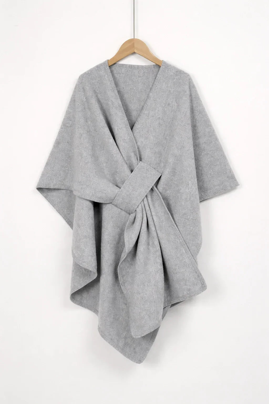 Elegant Knit Shawl Cape