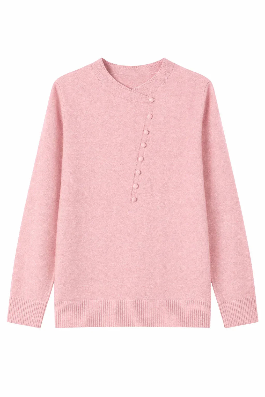 Classic Stand Collar Knit