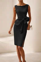 Celeste Bow Mini Dress