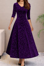 Veloura Velvet Maxi Dress