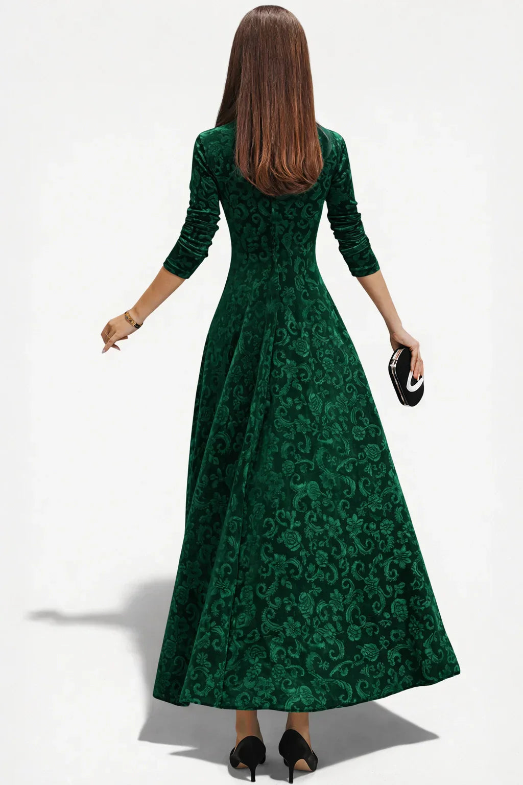 Veloura Velvet Maxi Dress