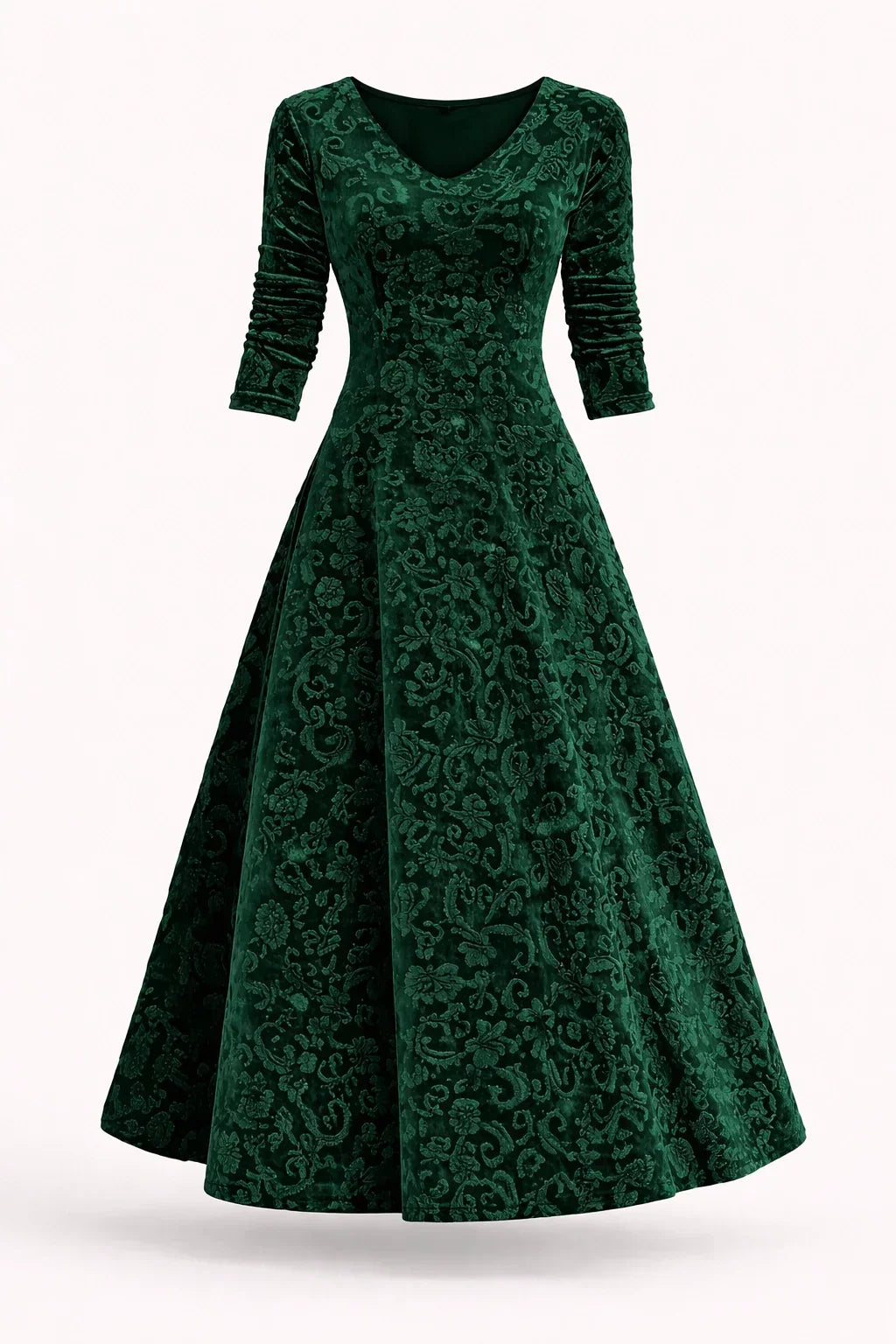 Veloura Velvet Maxi Dress