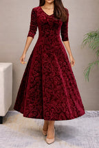 Veloura Velvet Maxi Dress