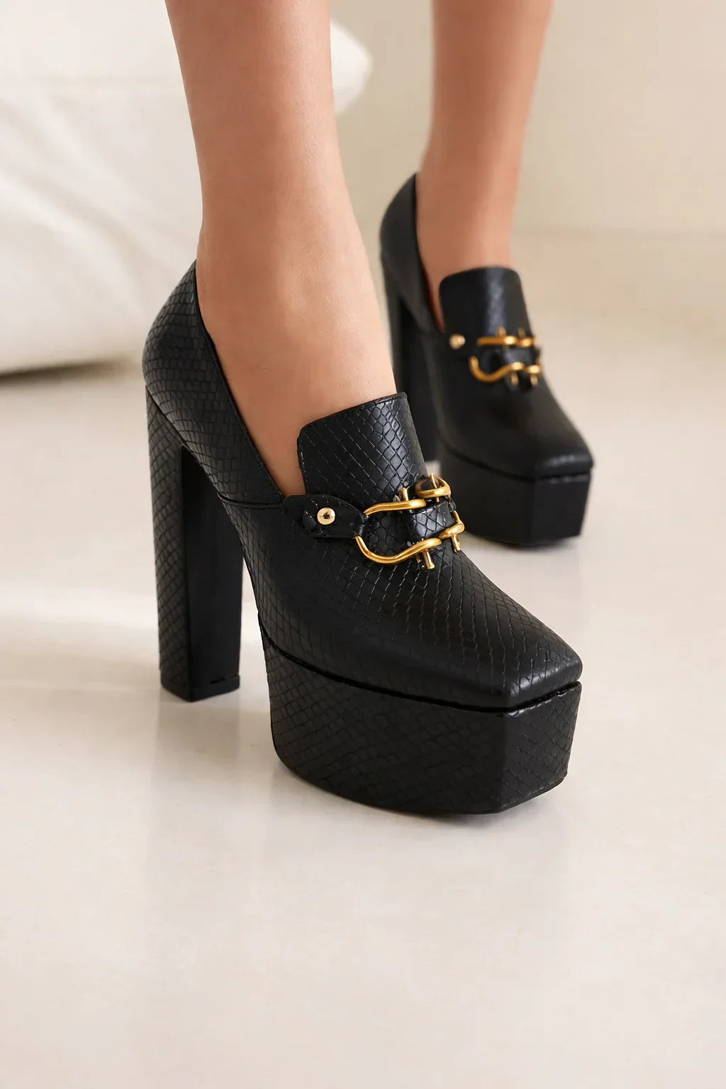 Valeria Sculptural Heels