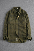 Hudson Washed Plaid Overshirt