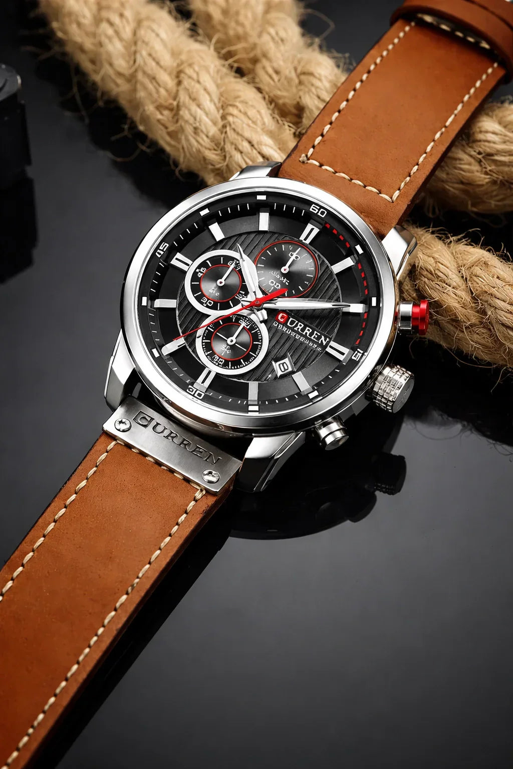 Regal Chrono Leather Watch