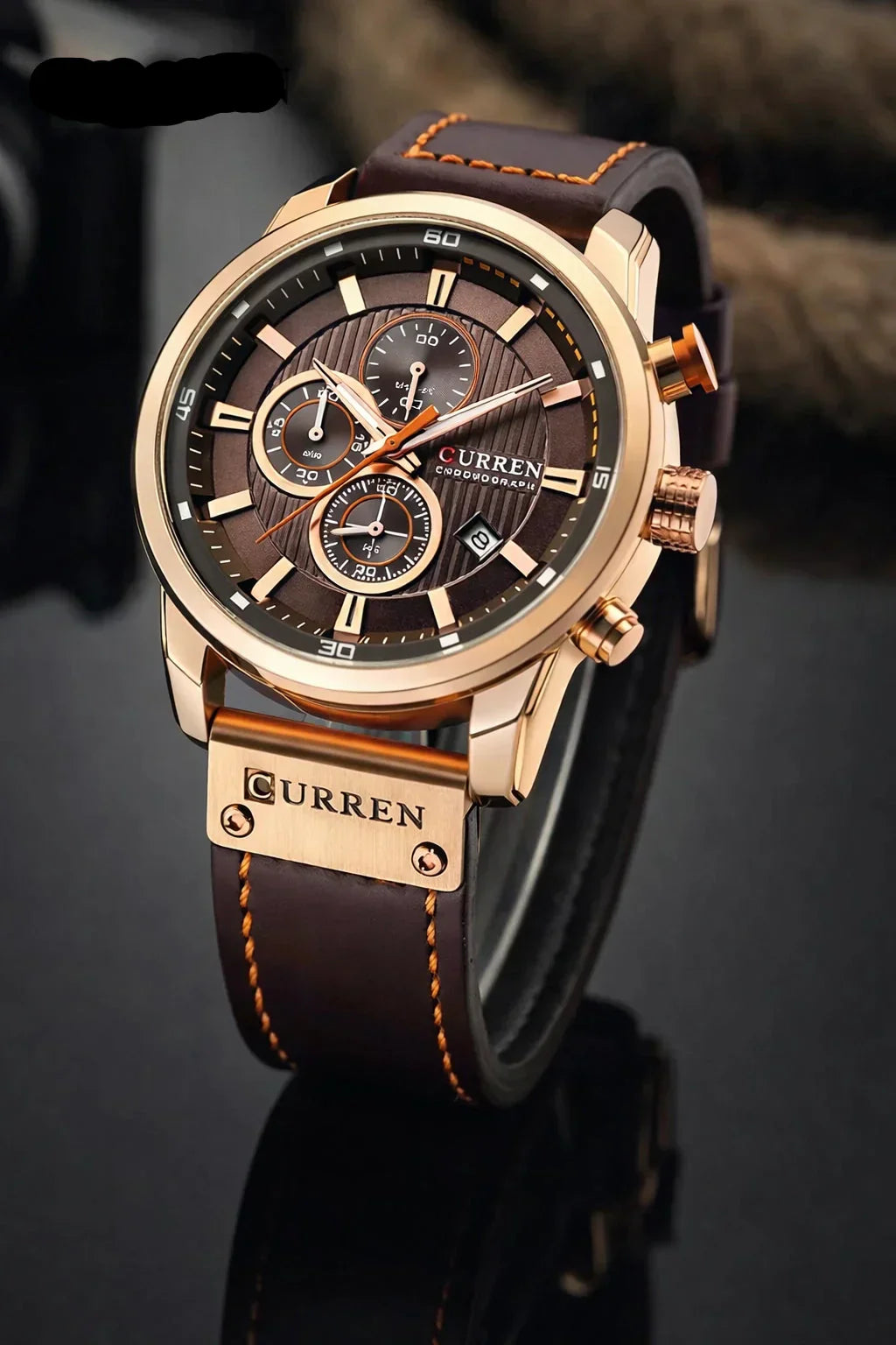 Regal Chrono Leather Watch