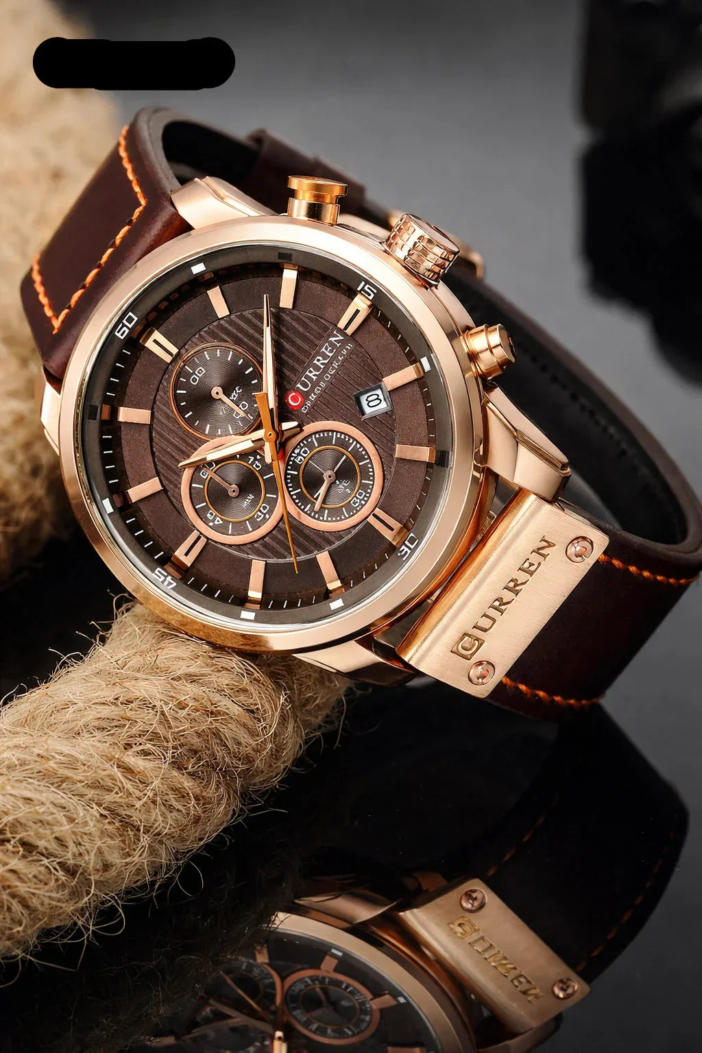 Regal Chrono Leather Watch