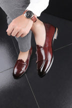 Double Monk Loafer Shoes