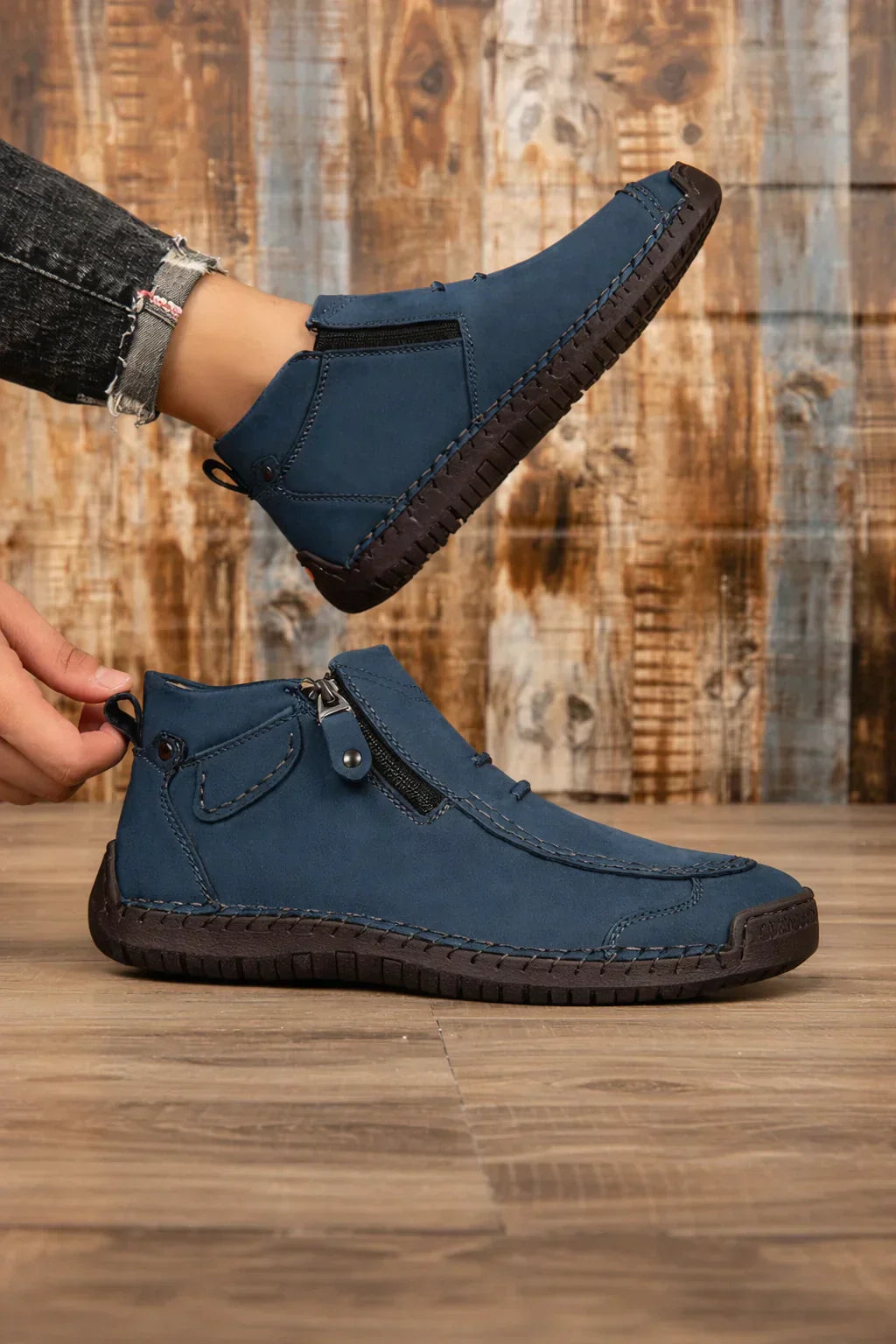Handmade Leather Ankle Boots