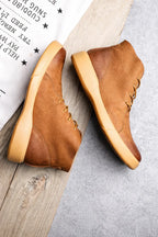 Breathable Leather Sneakers