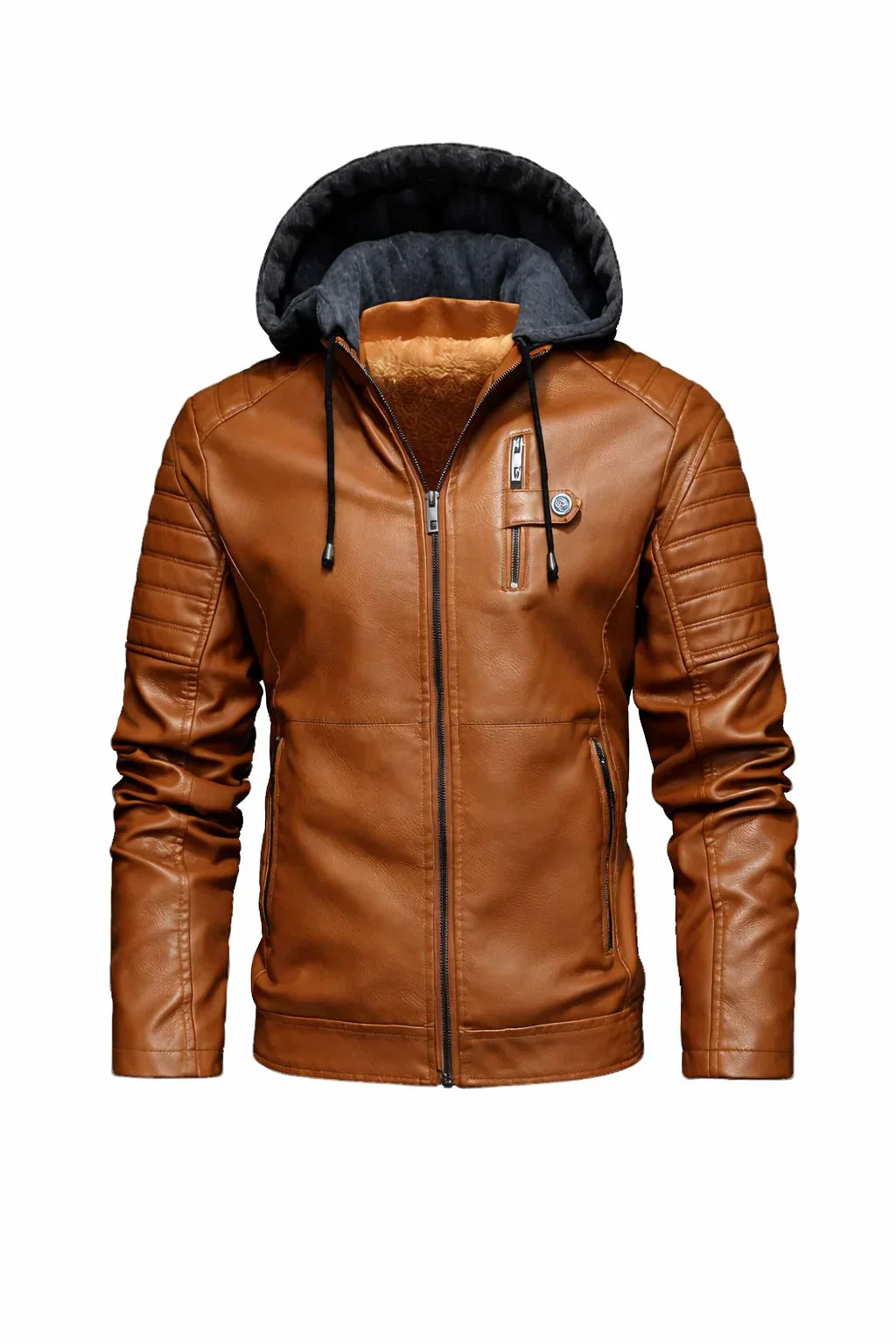 Men’s PU Biker Jacket