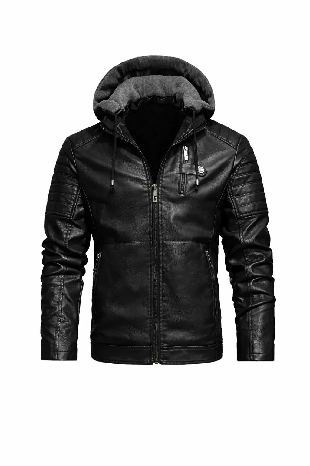 Men’s PU Biker Jacket