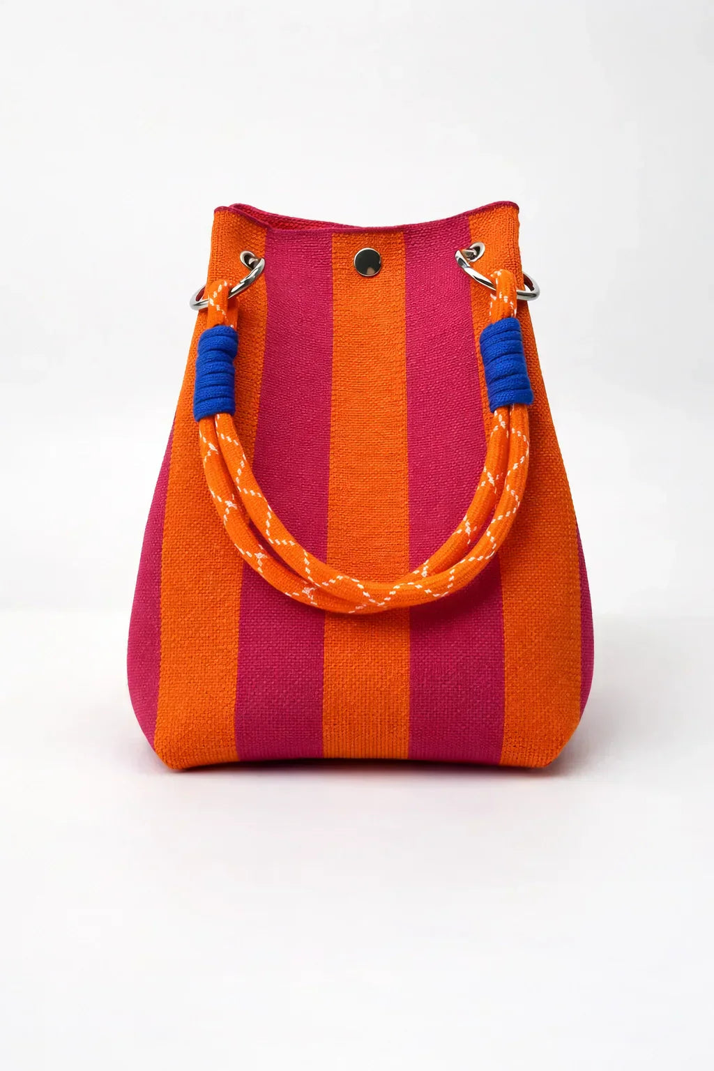 Retro Knit Bucket Handbag
