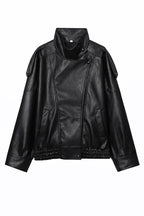 Faux Leather Moto Jacket
