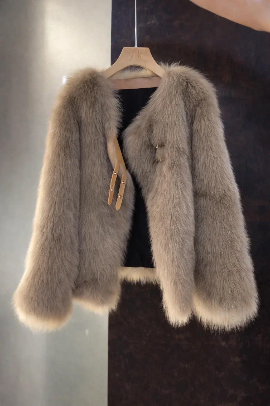 Lunaria Faux Cropped Coat