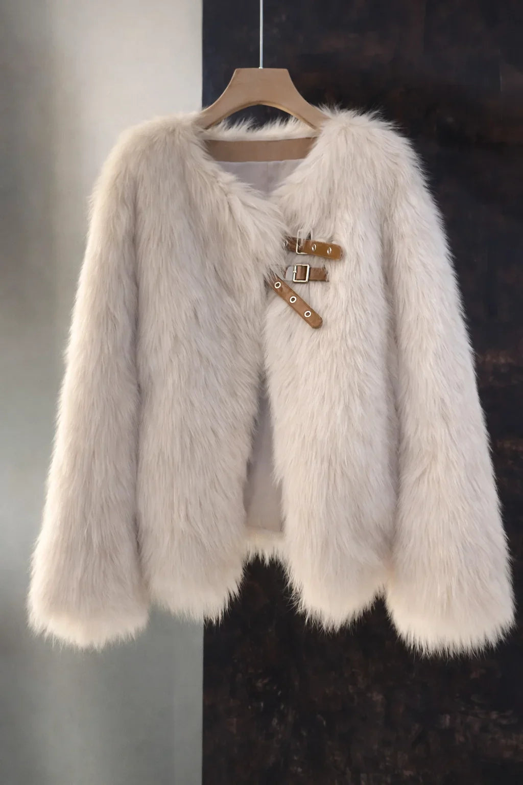 Lunaria Faux Cropped Coat