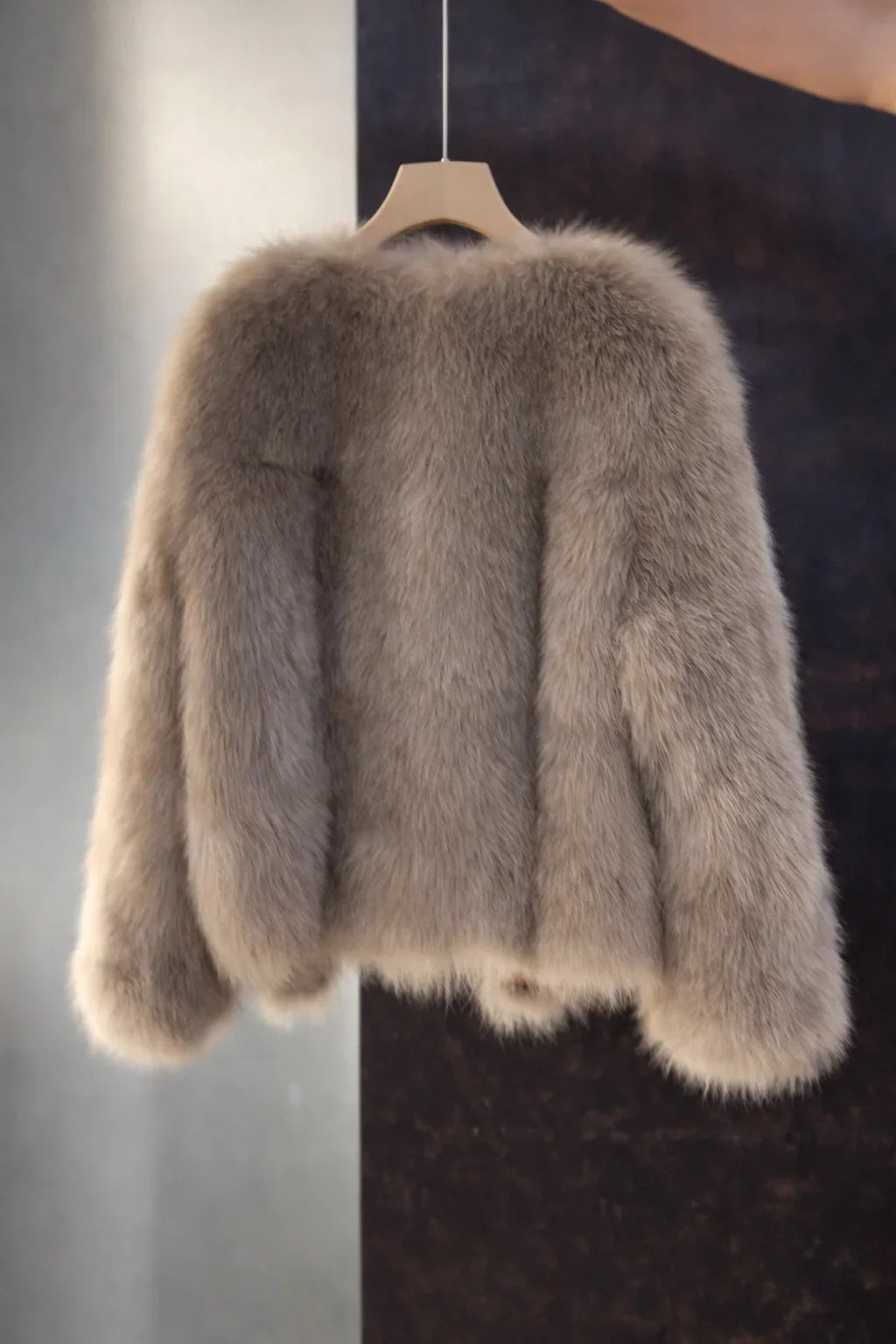 Lunaria Faux Cropped Coat