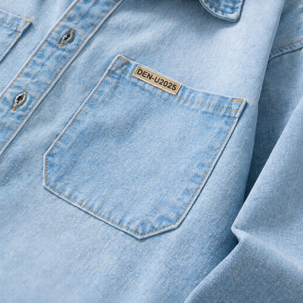 Loose Fit Denim Shirt