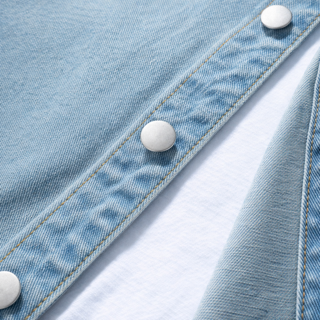 Loose Fit Denim Shirt