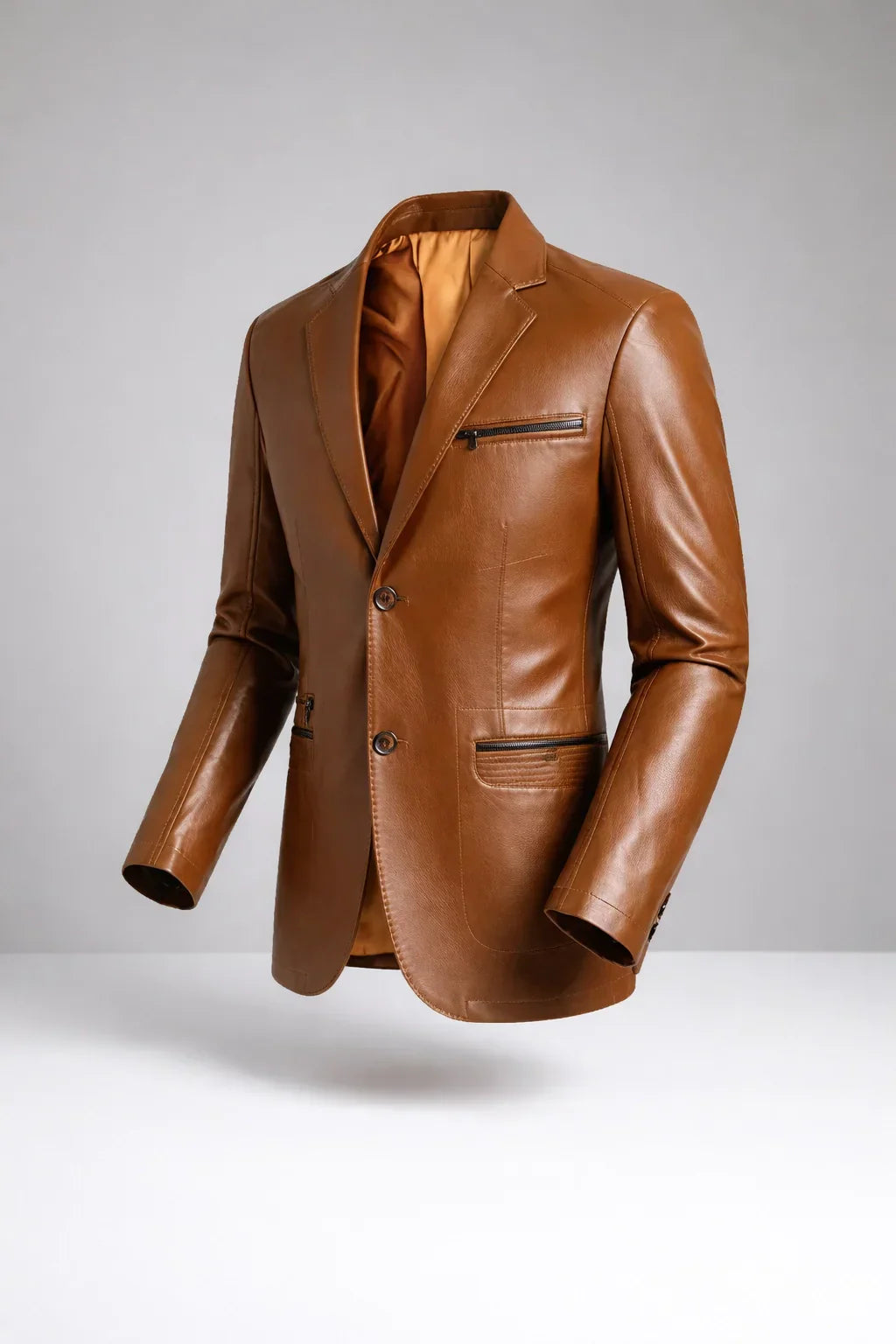 Dominic Biker Leather Jacket