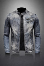 Ryder Denim Moto Jacket
