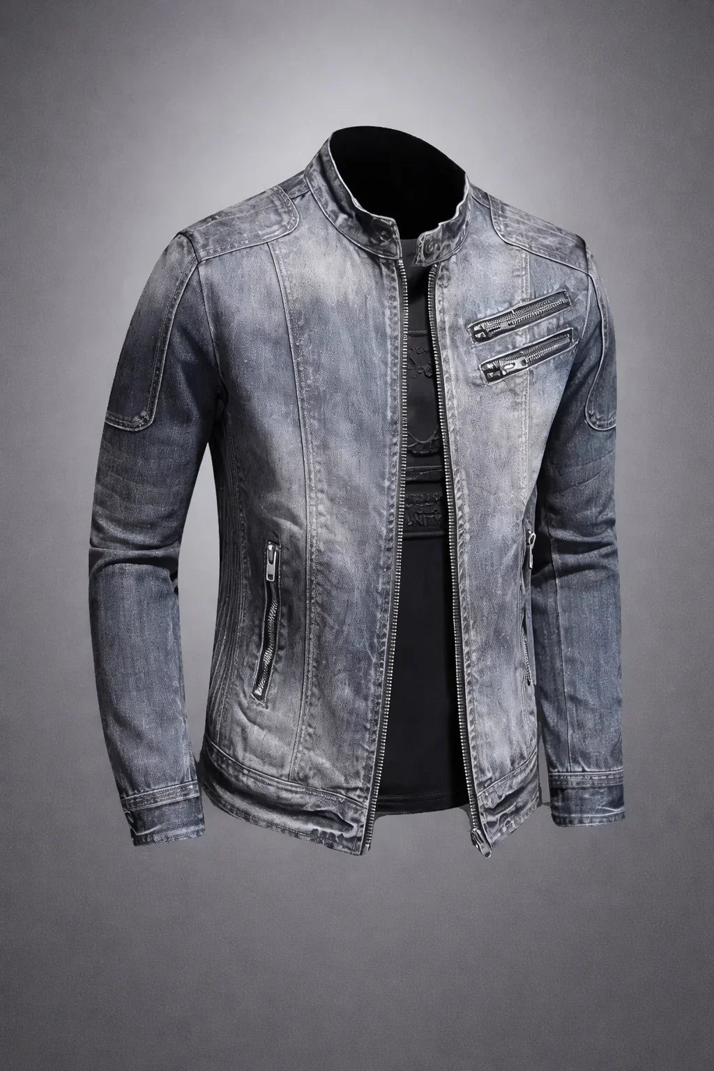 Ryder Denim Moto Jacket