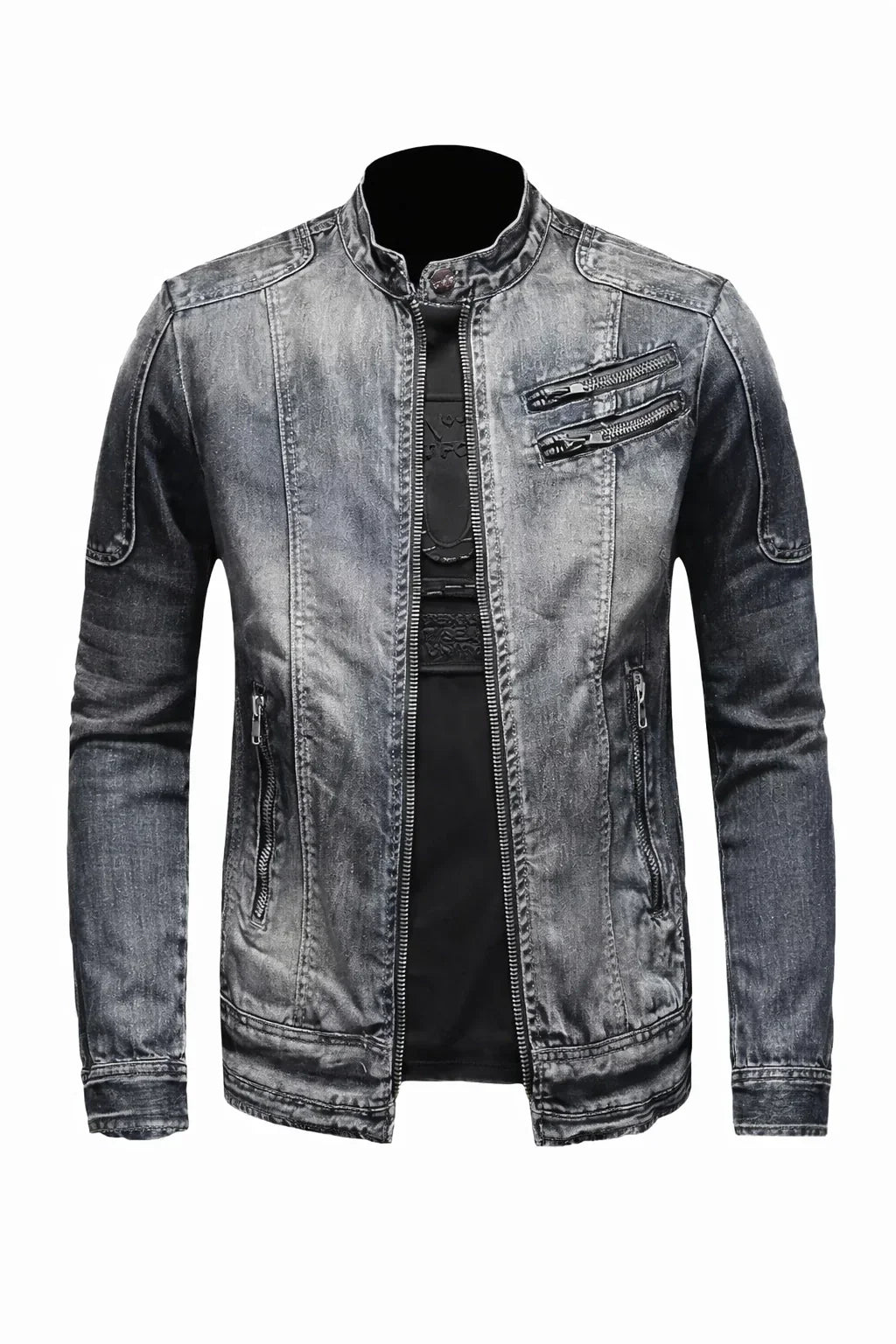 Ryder Denim Moto Jacket