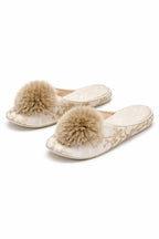 Veloura Delicate Satin Slippers
