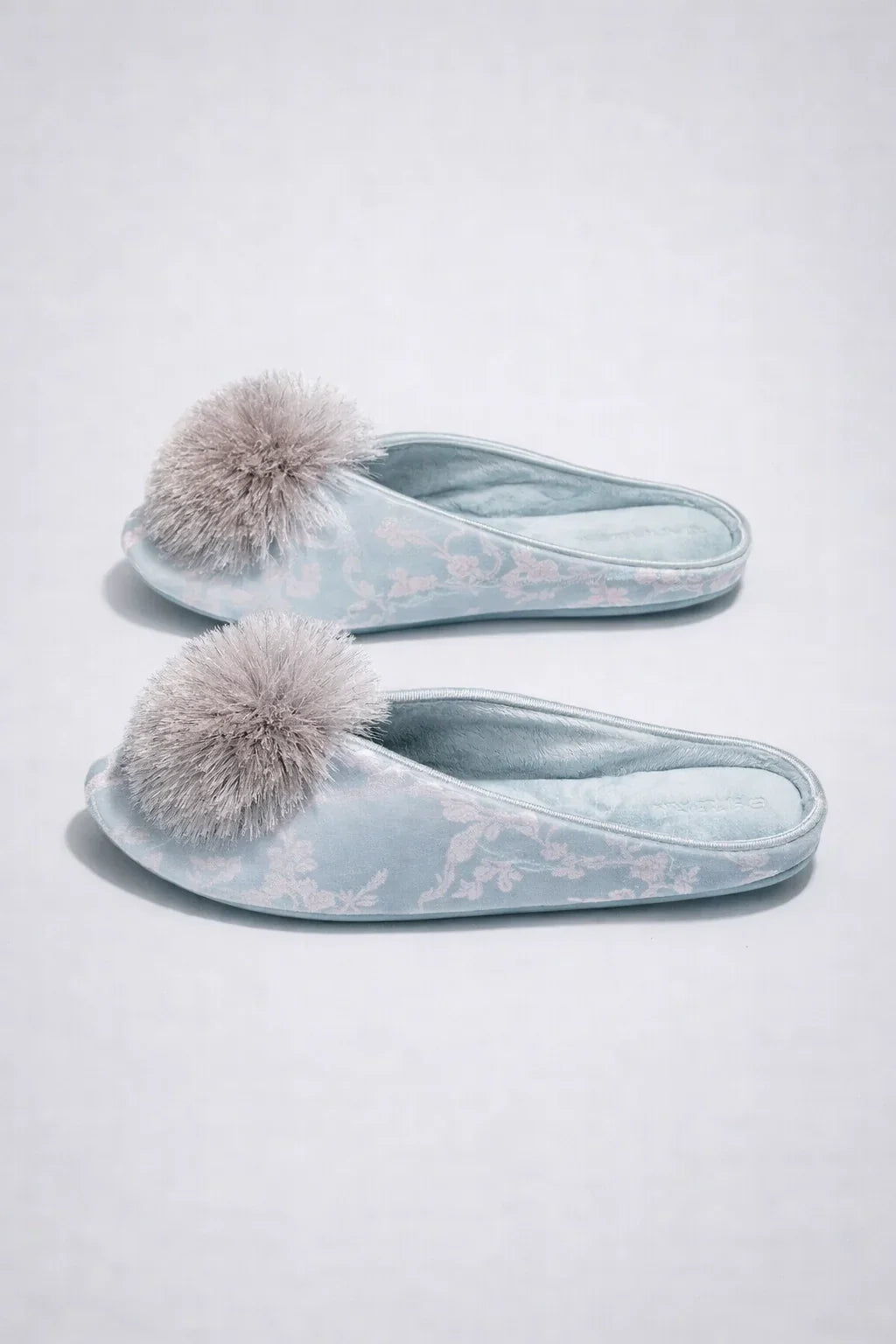 Veloura Delicate Satin Slippers