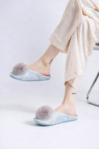 Veloura Delicate Satin Slippers