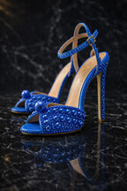 Celestia Pearl Crystal Heels