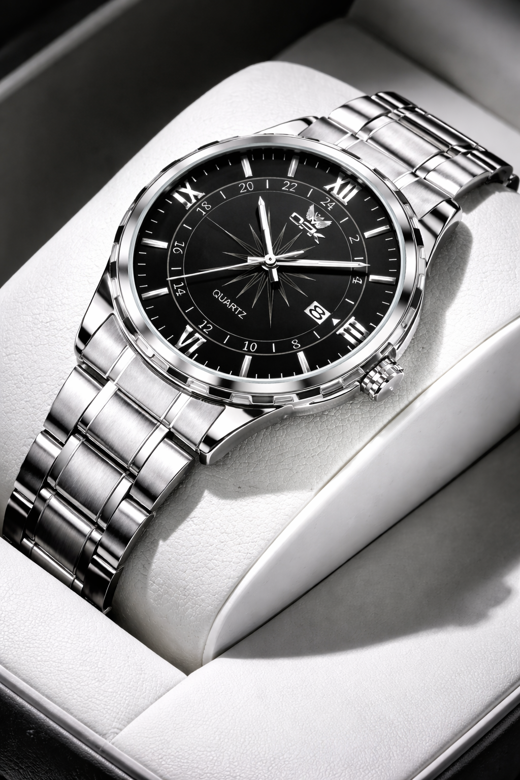 Steel Belt Quartz Watch
