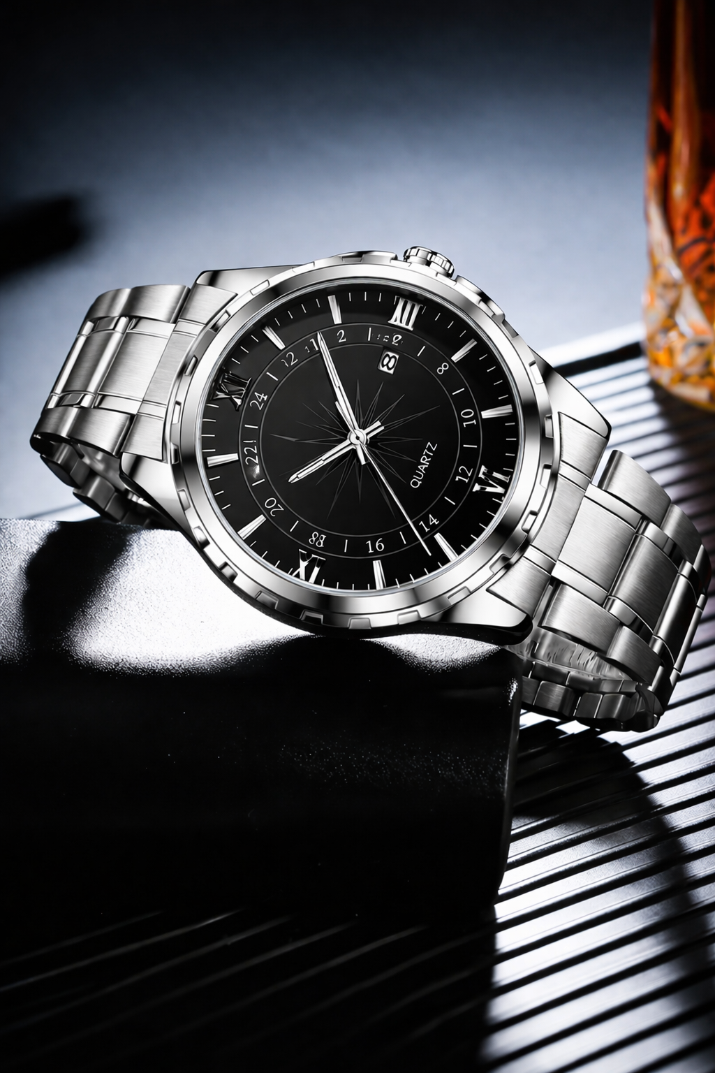 Steel Belt Quartz Watch