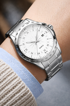 Steel Belt Quartz Watch