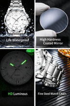 Steel Belt Quartz Watch