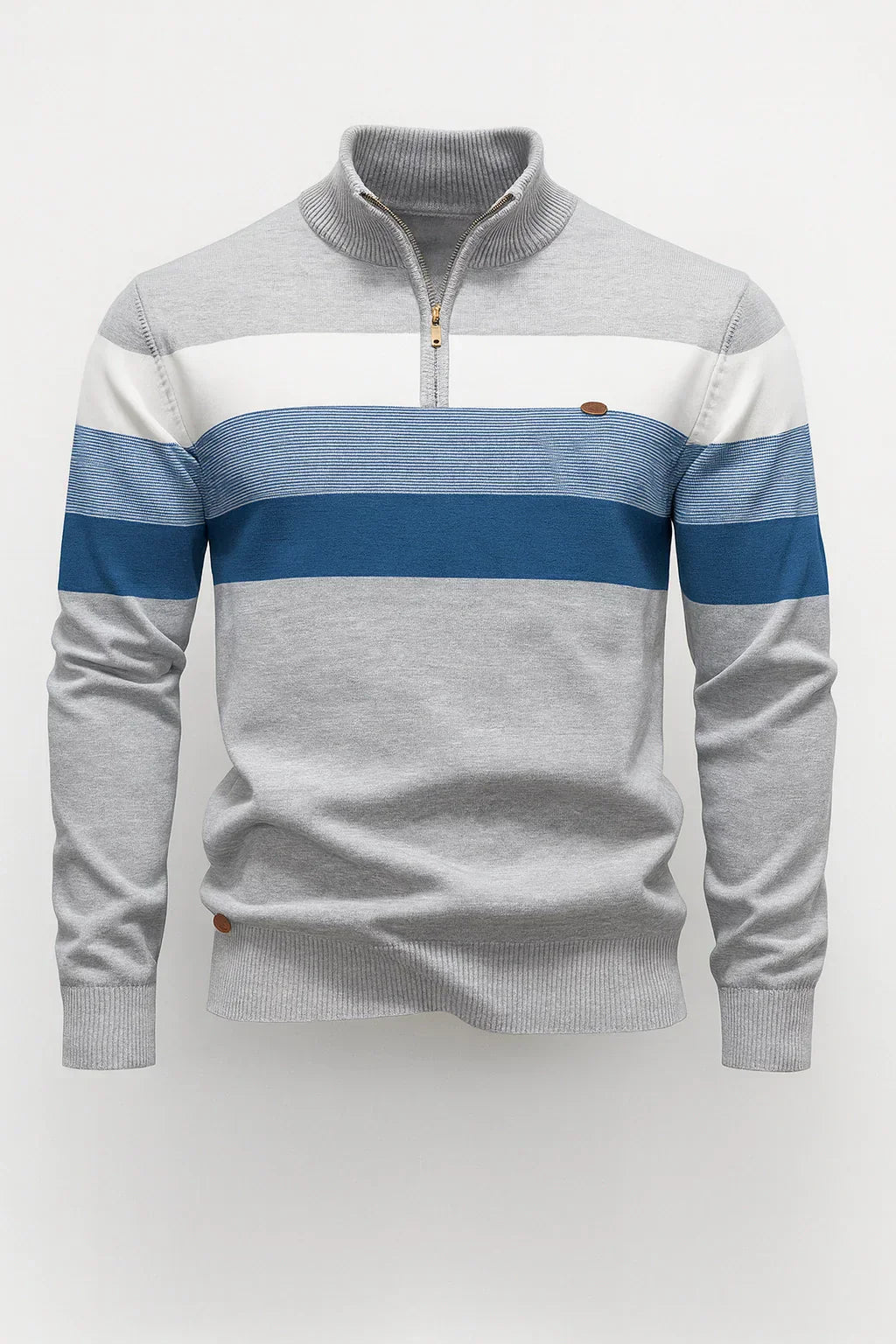 Belmont Cotton Zip Sweater